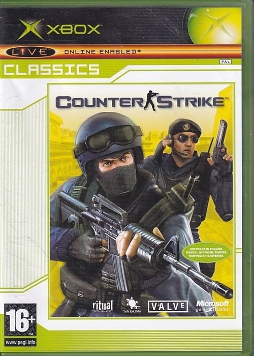 Counter Strike - Classics - XBOX (B Grade) (Used) (eng)